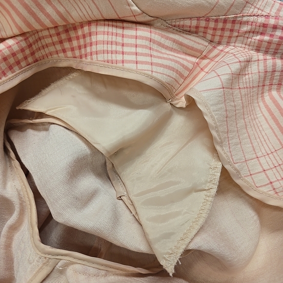 Lauren Conrad Pink Plaid Belted Dress XS - Picture 13 of 13